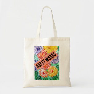 Dusty Words Tote Bag
