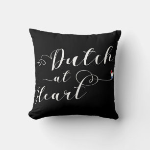 Dutch At Heart Throw Cushion, Holland Pillow