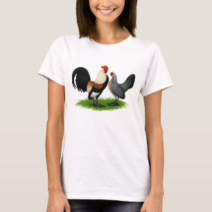Dutch Bantams: Cream Light Brown T-Shirt