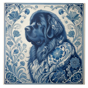 Dutch Blue Newfie Tile