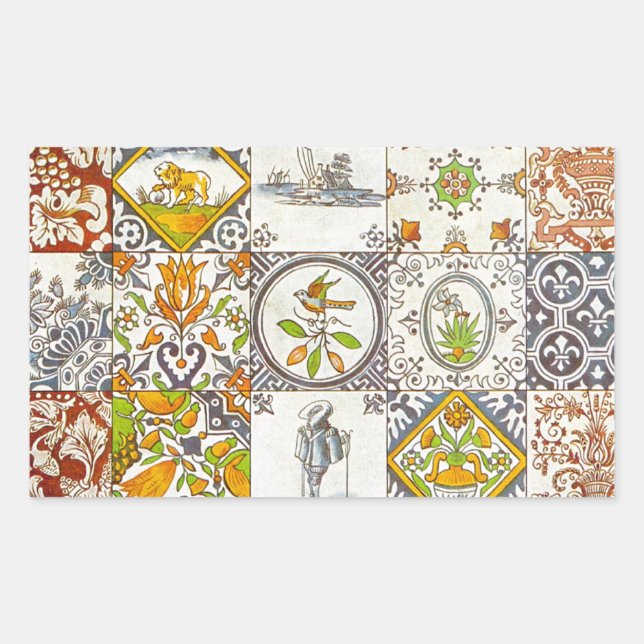 Dutch Ceramic Tiles Sticker (Front)