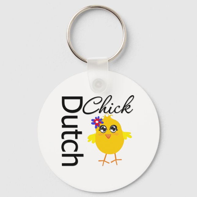 Dutch Chick Keychain (Front)