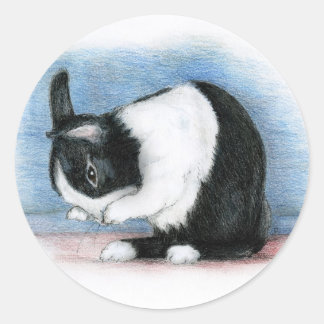 Dutch Classic Round Sticker