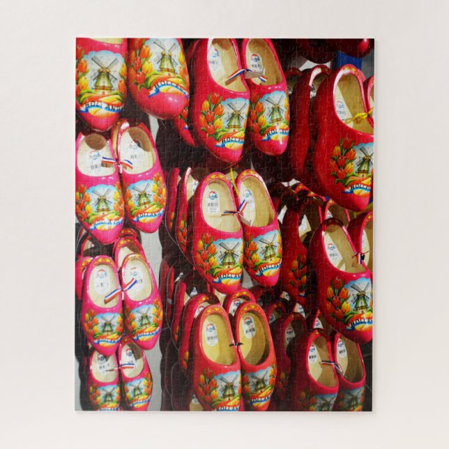 Dutch clogs jigsaw puzzle (Vertical)