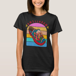 Dutch clogs Klomp shoes Netherlands Holland souven T-Shirt