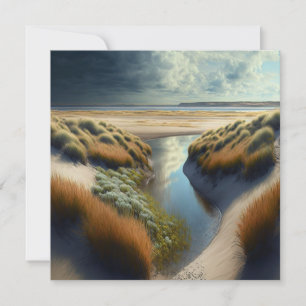 Dutch Coastal Dunes Card