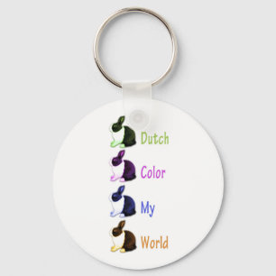 Dutch Colour My World Keychain