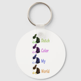 Dutch Colour My World Keychain