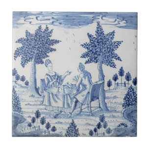 Dutch Delft Blue & White-26 Tile