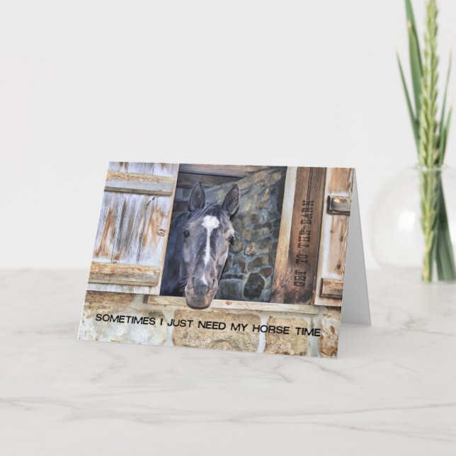 DUTCH DOOR Greeting Card (Front)