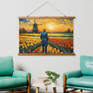 Dutch Farmer Hanging Tapestry