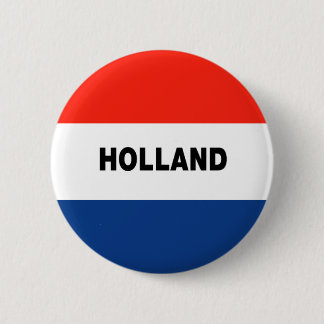 Dutch Flag 2 Inch Round Button
