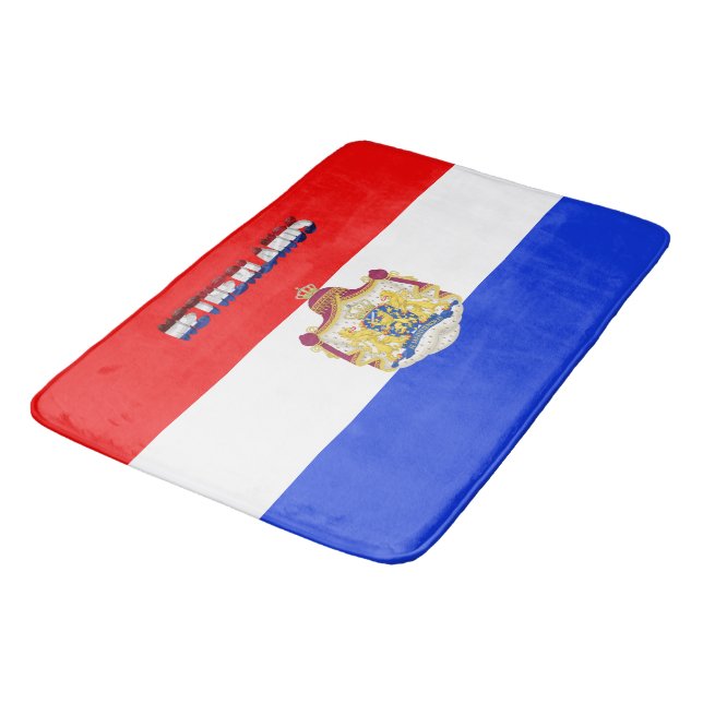 Dutch flag bath mat (Angled)