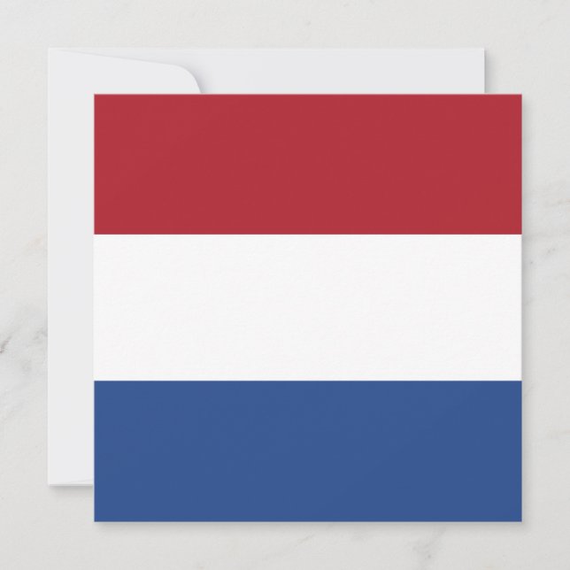 Dutch Flag Card (Front)