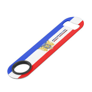 Dutch flag-coat of arms bar key