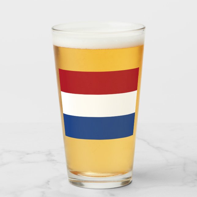 Dutch Flag Glass (Front Filled)