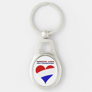 Dutch flag keychain