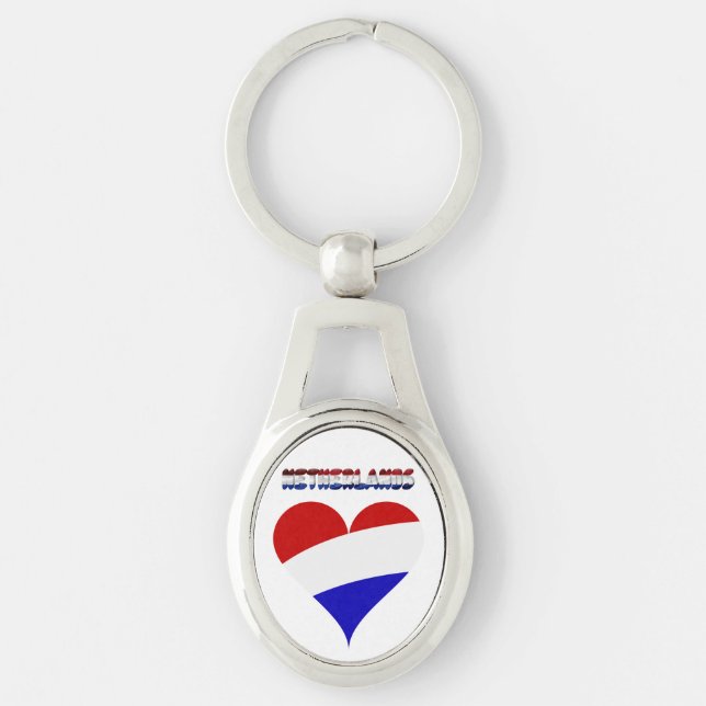 Dutch flag keychain (Front)