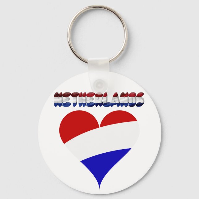 Dutch flag keychain (Front)