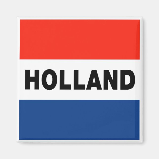 Dutch Flag Magnet (Front)
