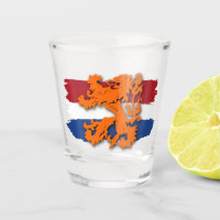 Dutch Flag Orange Lion Team Holland