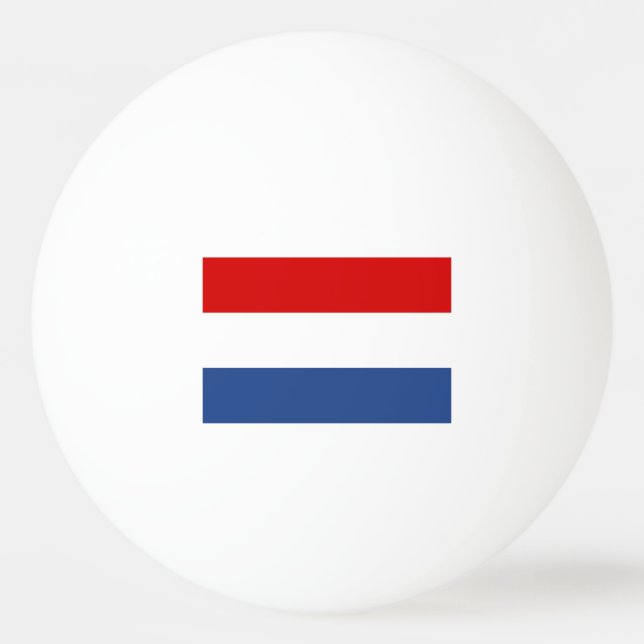 Dutch flag ping pong balls for table tennis (Front)