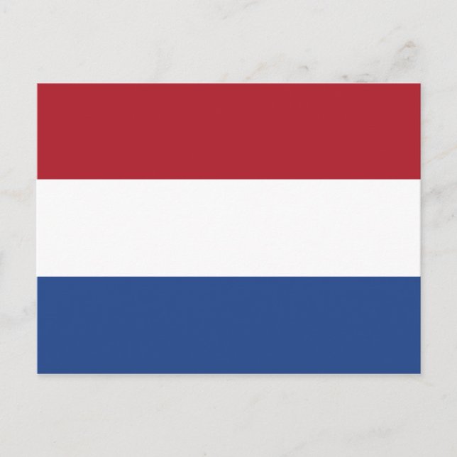Dutch Flag Postcard (Front)