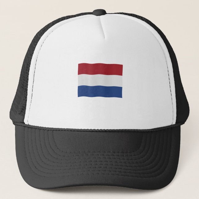 Dutch flag trucker hat (Front)