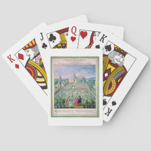 Dutch Garden, 1650 (w/c on paper) Playing Cards