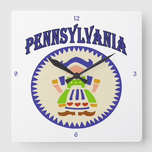 Dutch Girl Clock (Front)