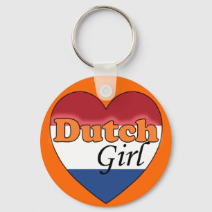 Dutch Girl Keychain