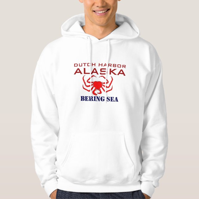 Dutch Harbour Crab Fishing Hoodie (Front)
