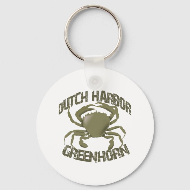 Dutch Harbour Greenhorn Keychain (Front)
