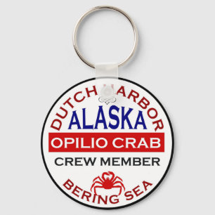Dutch Harbour Opilio Crab Crew Member Keychain
