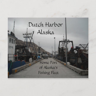 Dutch Harbour Spit Dock Postcard