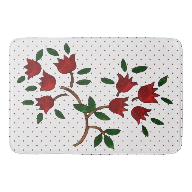 Dutch Heart Bath Mat (Front)
