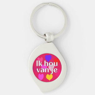 Dutch - I love you Keychain