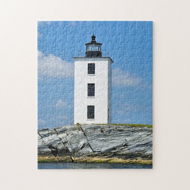 Dutch Island Lighthouse, Rhode Island Puzzle (Vertical)