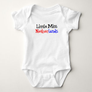 dutch little miss baby bodysuit