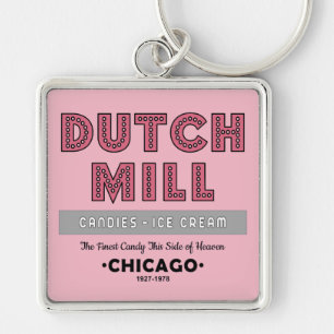 Dutch Mill Candy Company, Chicago, IL Keychain