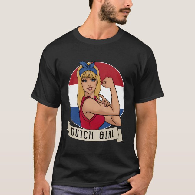 Dutch Netherlands Holland T-Shirt (Front)