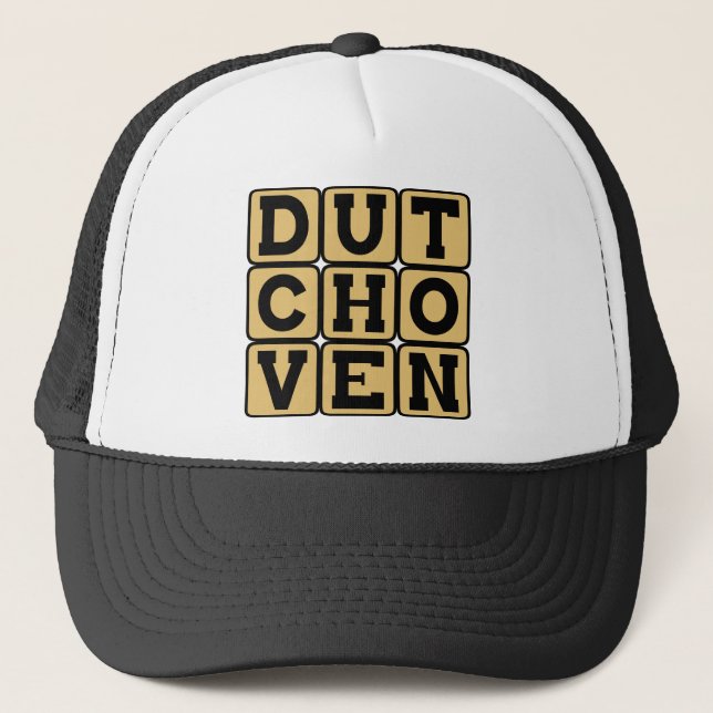 Dutch Oven, Cooking Tool Trucker Hat (Front)