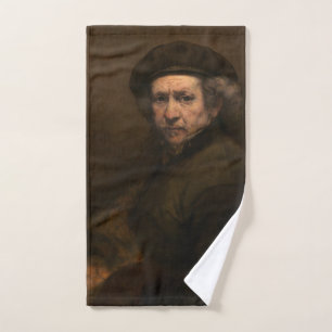 Dutch Painter Rembrandt Golden Age Master Artist Hand Towel