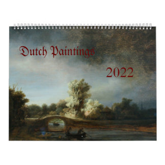 Dutch Paintings Calendar 2022