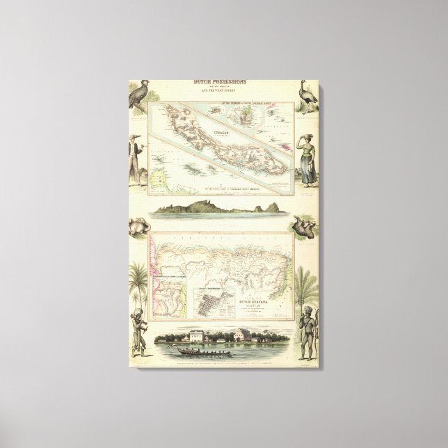 Dutch Possessions Canvas Print (Front)