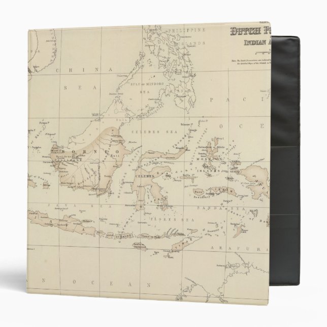 Dutch Possessions in the Indian Archipelago Binder (Front/Inside)