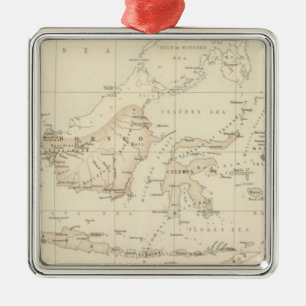 Dutch Possessions in the Indian Archipelago Metal Ornament