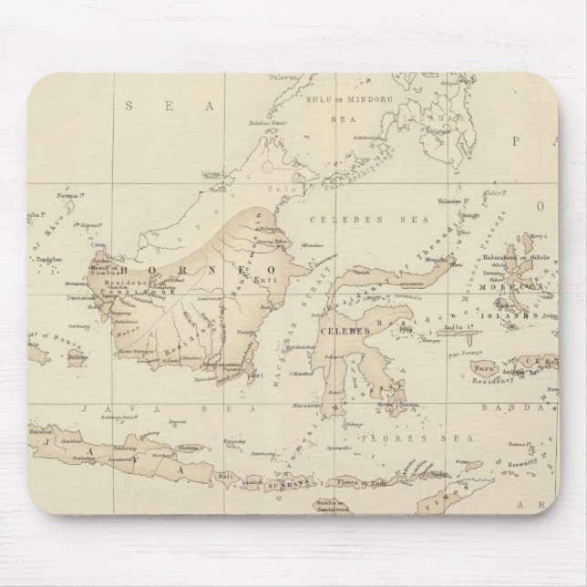 Dutch Possessions in the Indian Archipelago Mouse Pad (Front)