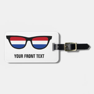 Dutch Shades custom luggage tag
