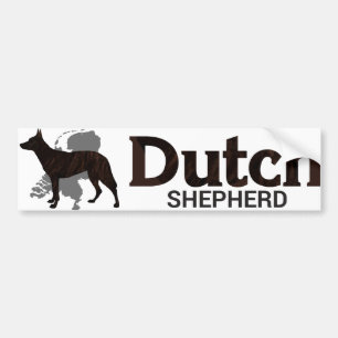 Dutch Shepherd Dog - Dutchie Bumper Sticker